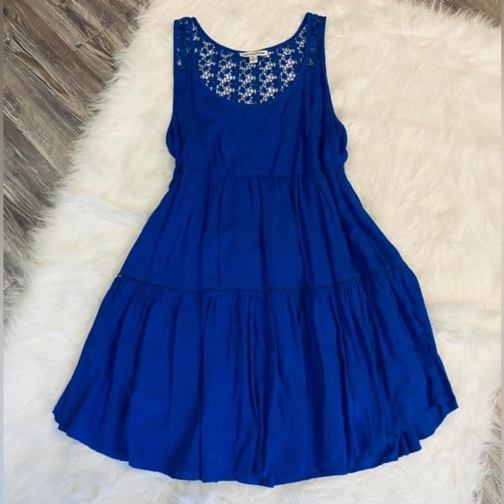 American Eagle blue dress size small